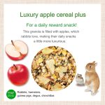 GX044198 GEX Rabbit Granola Apple Cereal Plus 150g - Reinbiotech