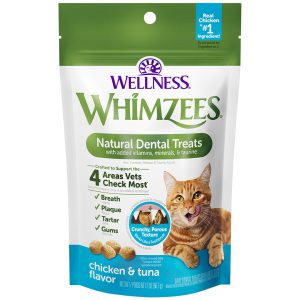 WHZ2029 Whimzees Cat Dental Treats - Chicken & Tuna Flavor - Silversky (1)