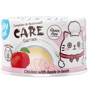 Kidney Care Chicken with Apple in Broth 80g - Jolly Cat - Noblepets