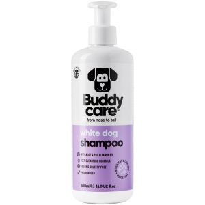 BD61506 Buddycare White Dog - Dog Shampoo (500ml) - Reinbiotech