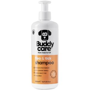 BD62008 Buddycare Flea & Tick Dog Shampoo (500ml) - Reinbiotech