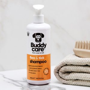 BD62008 Buddycare Flea & Tick Dog Shampoo (500ml) - Reinbiotech