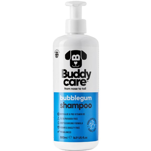 BD64002 Buddycare Bubblegum Dog Shampoo (500ml) - Reinbiotech