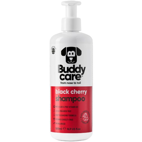 BD65009 Buddycare Black Cherry Dog Shampoo (500ml) - Reinbiotech