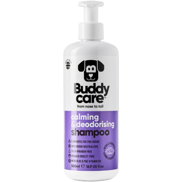 BD66501 Buddycare Calming & Deodorising Lavender Dog Shampoo (500ml) - Reinbiotech