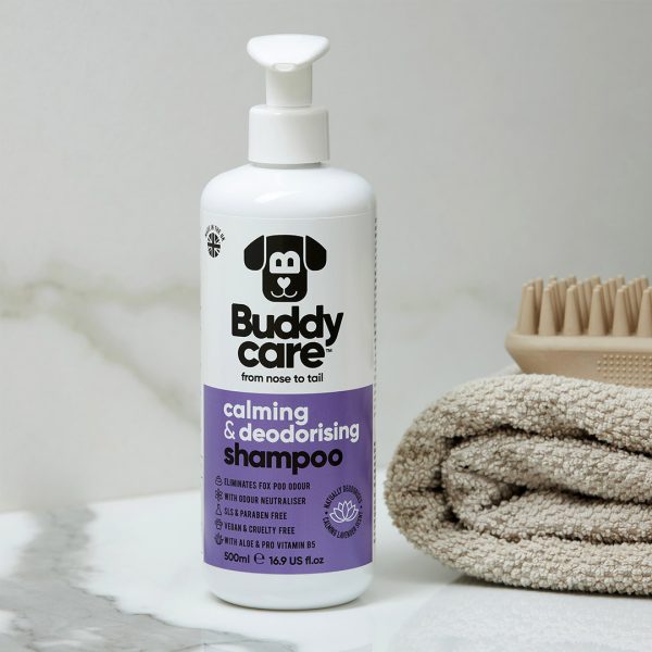 BD66501 Buddycare Calming & Deodorising Lavender Dog Shampoo (500ml) - Reinbiotech