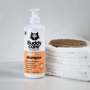 BD71000 Buddycare Peach Cat Shampoo (500ml) - Reinbiotech