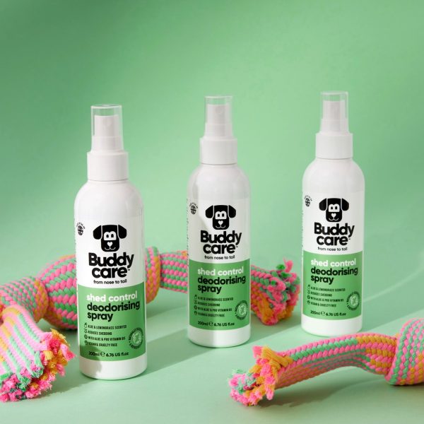 BD74506 Buddycare Aloe & Lemongrass Dog Deodorising Spray (200ml) - Reinbiotech