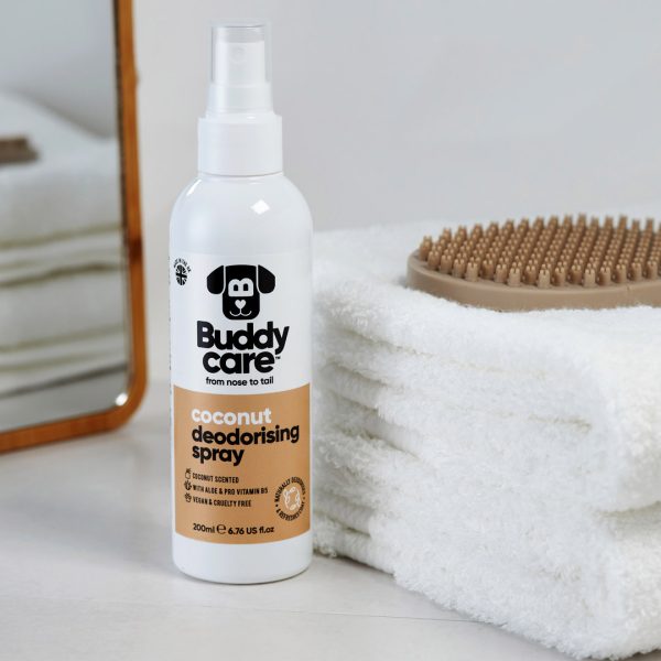 BD76500 Buddycare Coconut Dog Deodorising Spray (200ml) - Reinbiotech