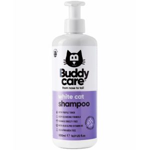 BD78504 Buddycare White Cat Shampoo (500ml) - Reinbiotech