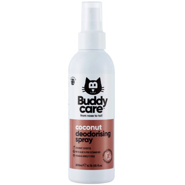 BD81504 Buddycare Coconut Cat Deodorising Spray (200ml) - Reinbiotech