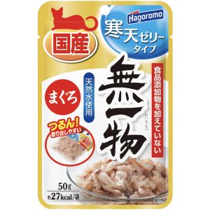 HGR-606660 Hagoromo - Muichimotsu Pouch Maguro with Agar (50g) - Silversky