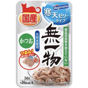 HGR-606677 Hagoromo - Muichimotsu Pouch Katsuo with Agar (50g) - Silversky