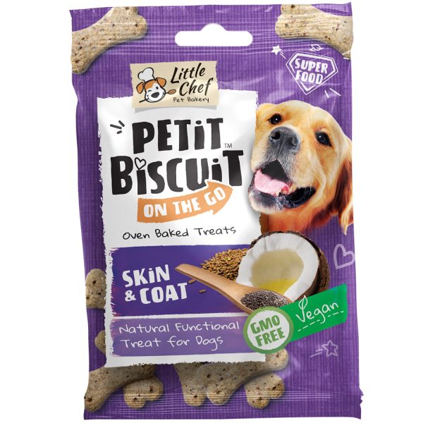 LC030205 Little Chef Skin & Coat Petit Biscuit Whole Grain - 30g - Reinbiotech