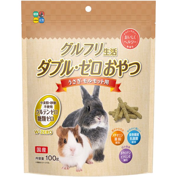 HP-36164 Hi Pet Glu Free Life Double Zero Snack For RabbitGuinea Pig - Silversky