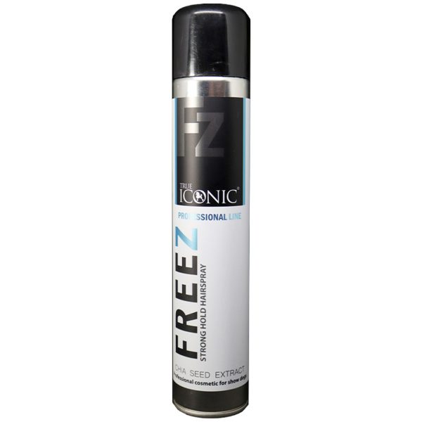 TI-333328 True Iconic Freez - Strong Hold Hair Spray For Dogs (250ml) - Silversky