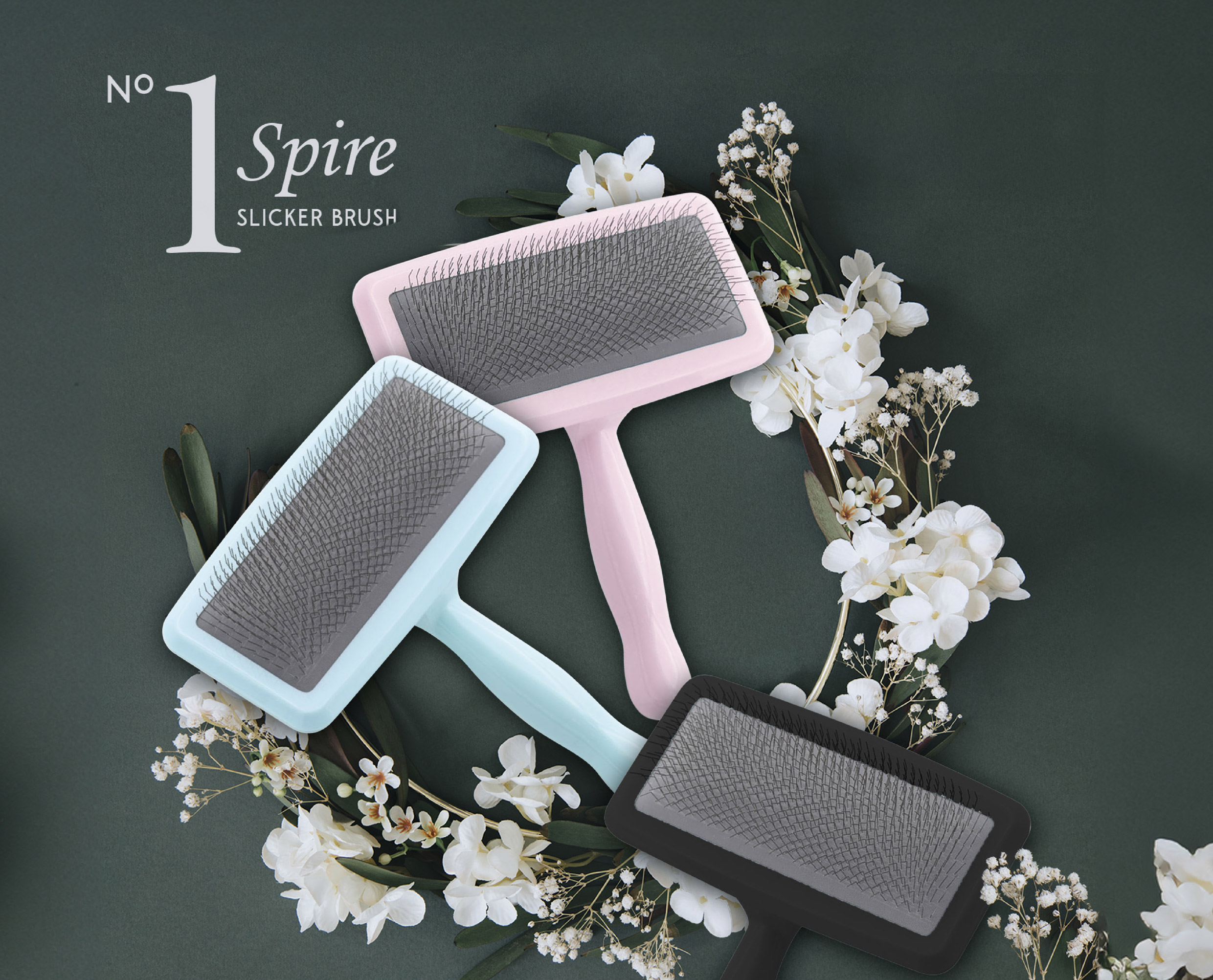 True Iconic Spire Slicker Brush