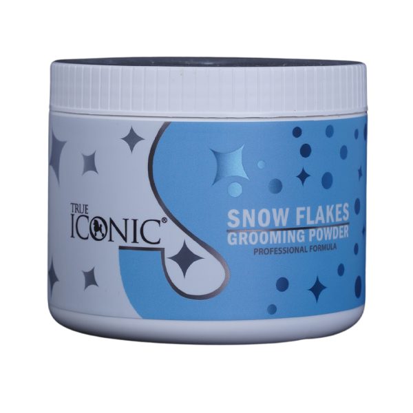 TI-556612 True Iconic Snow Flakes Grooming Powder For Dogs & Cats (1) - Silversky
