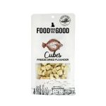 FFTG-9487 Food For The Good - Freeze Dried Flounder Cubes Cat & Dog Treats (40g)