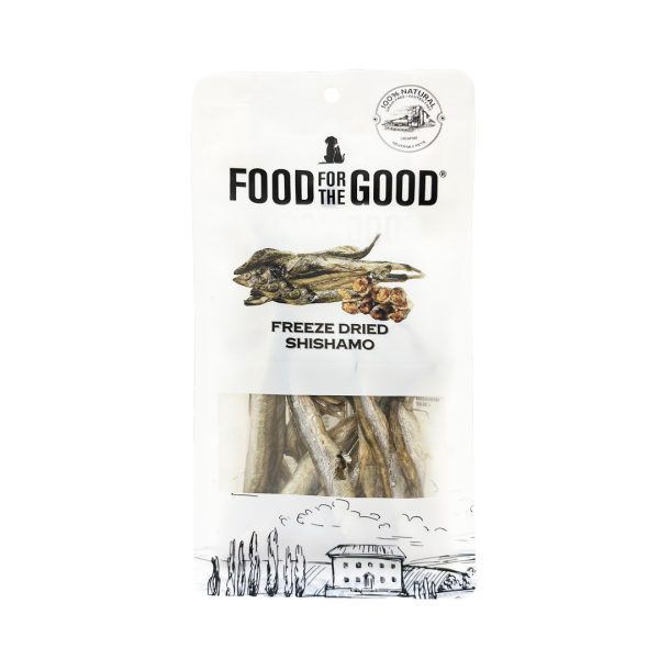 FFTG-9661 Food For The Good Freeze Dried Shishamo Cat & Dog Treats (50g)