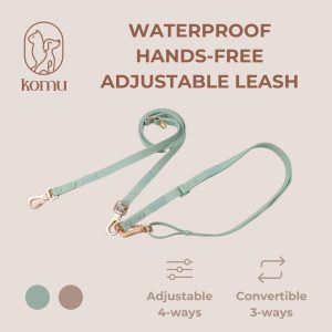 Komu Waterproof Hands-Free Convertible Leash