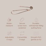 Komu Water-Resistant Hands-free Convertible Adjustable Leash & Connector - Image 11