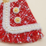 ARIANNA ~ Scarlett Fray Edge Tweed Jacket