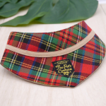 Royal Tartan Print with Brown Band