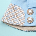 CHLOÉ CELESTE ~ Baby Blue Boucle Tweed Jacket