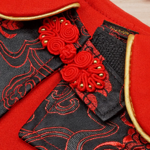 Spring Of Abundance in Scarlett Black CNY Cape