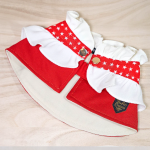 The Pet's Couture National Day Denim Frill Cape Collection