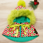 Xmas tree prints with Lime Green