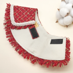 MAGARET ROSE ~ Burgundy Fray Edge Tweed Jacket