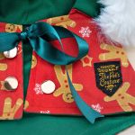 Gingerbread Man on Red Hoodie