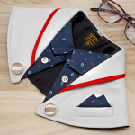 White Navy Blue Inner