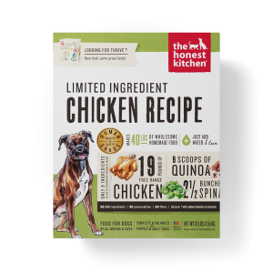TH242 The Honest Kitchen Dehydrated Limited Ingredient Chicken Recipes