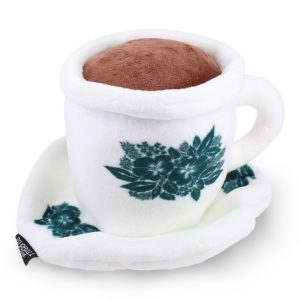 Waggle Kopi Cup Squeakie Chew Toy