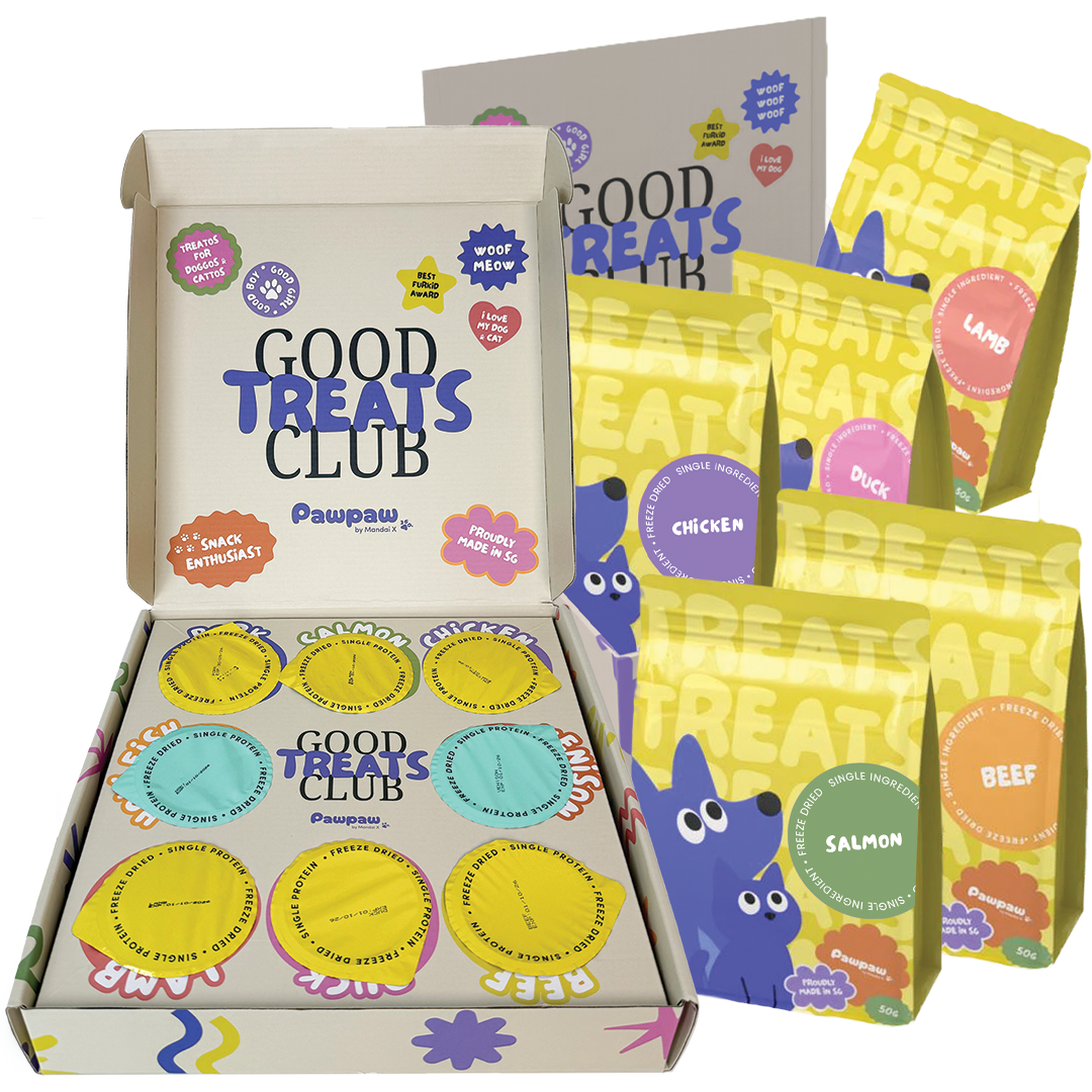 Large (Sampler Box + 5 pack) Good Treats Club Classic Large with Booster (5 Pack Bundle) - Image 1