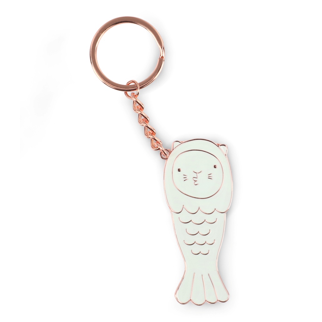 Merlion Chou Chou Keychain (Rose Gold) Merlion Chou Chou Keychain (Rose Gold)