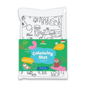 Nibbles by Nom - SG Zoo Silicone Colouring Mat